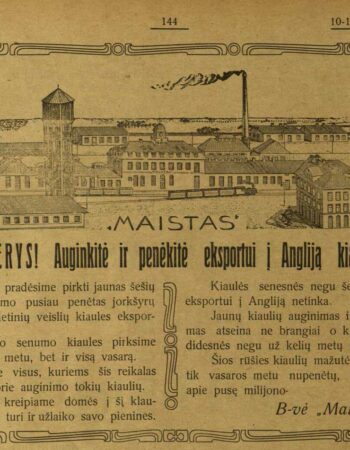 Tarpukario prekybos organizacijų „Lietūkis“, „Maistas“, „Pieno centras“ pastatai